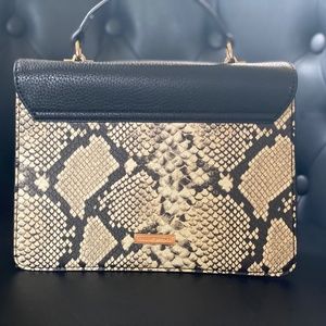 Vegan Snake Print Handbag
